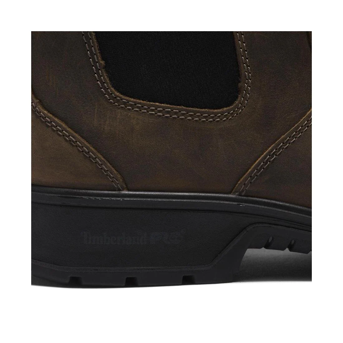 Nashoba Composite-Toe Chelsea Work Boot Brown - Image 7