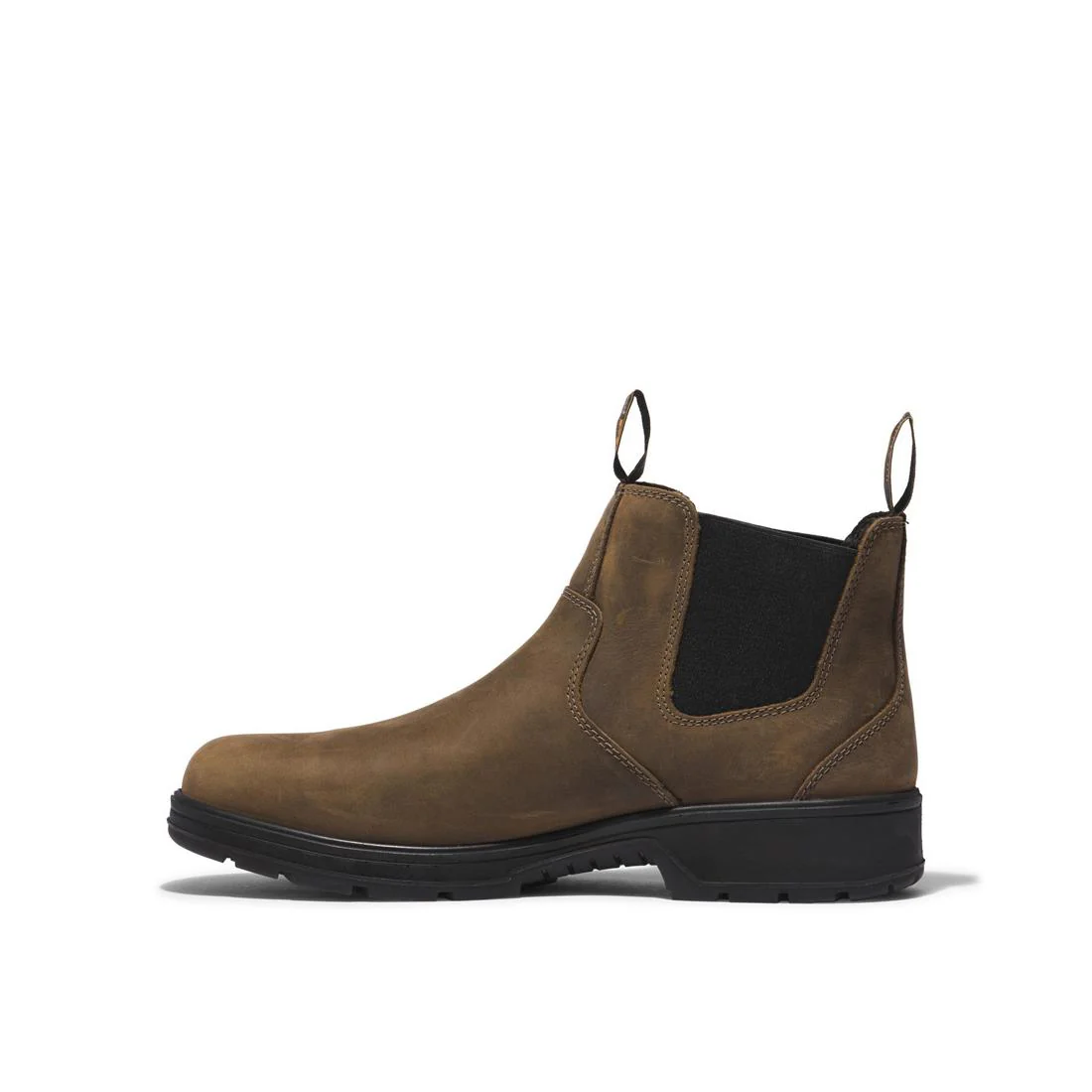 Nashoba Composite-Toe Chelsea Work Boot Brown - Image 9