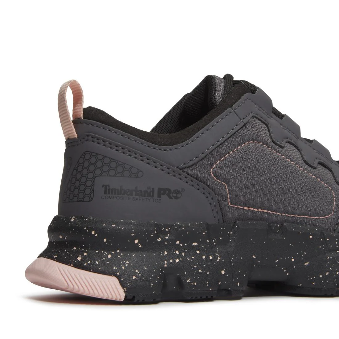 Powertrain EV SD10 Women’s Comp-Toe Work Shoes –  Grey And Pink - Image 6