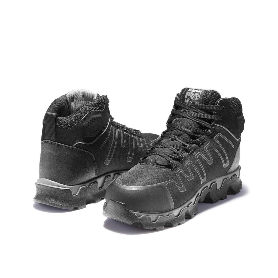 Powertrain Sport Alloy-Toe Work Boot Black - Image 5