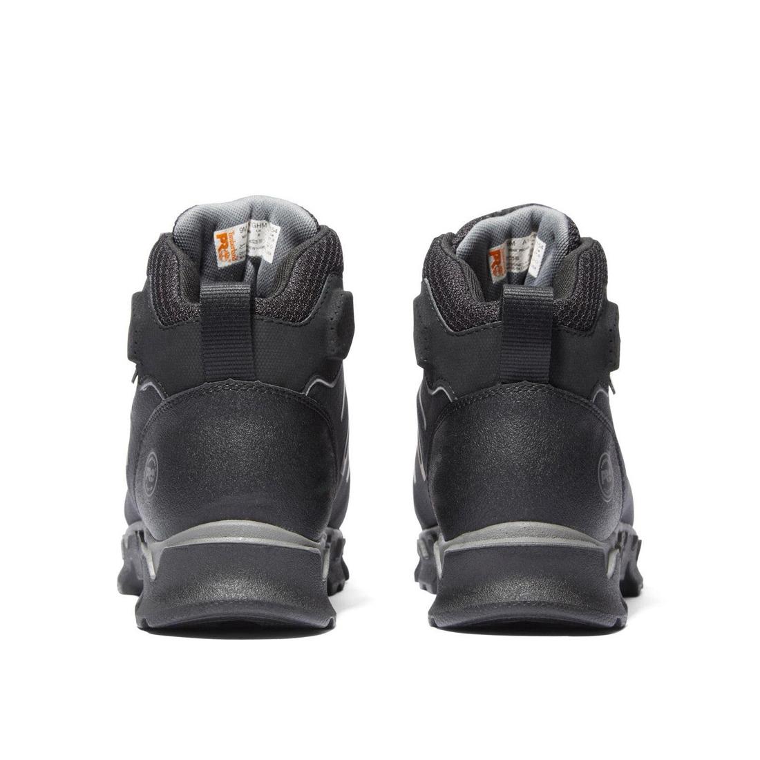 Powertrain Sport Alloy-Toe Met Guard Work Boot Black - Image 5