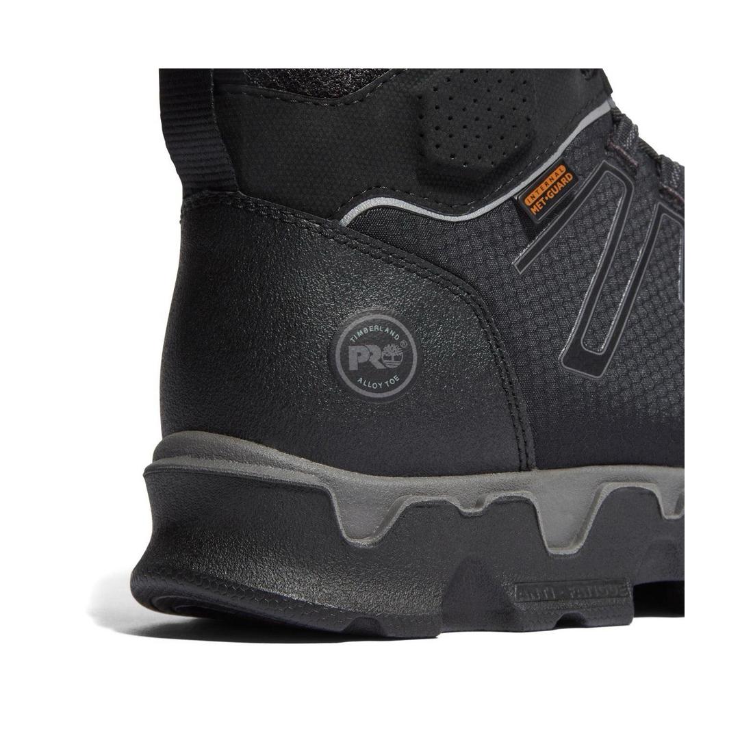 Powertrain Sport Alloy-Toe Met Guard Work Boot Black - Image 7