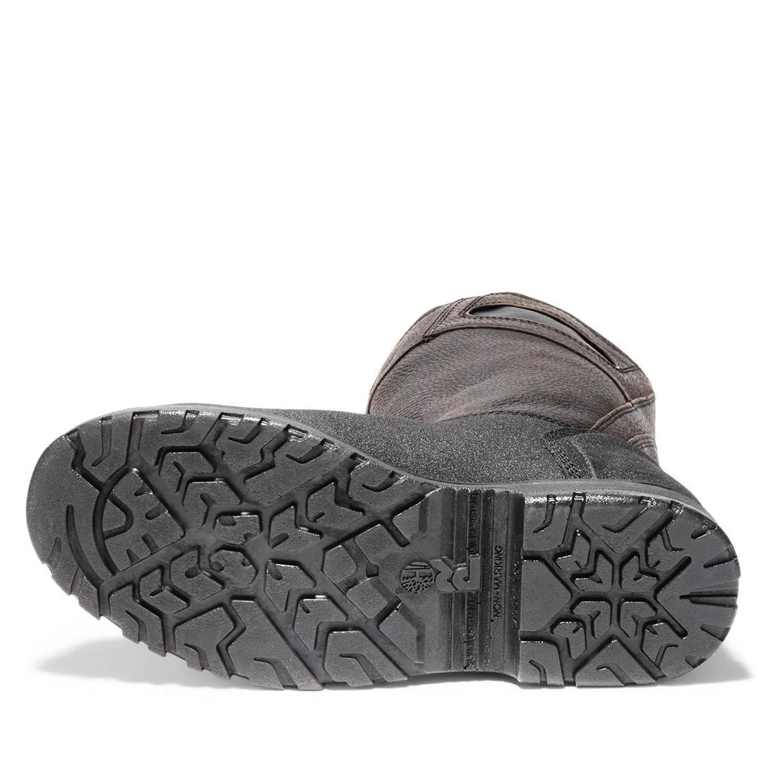 Powerwelt Steel-Toe Pull-On Work Boot Brown - Image 3