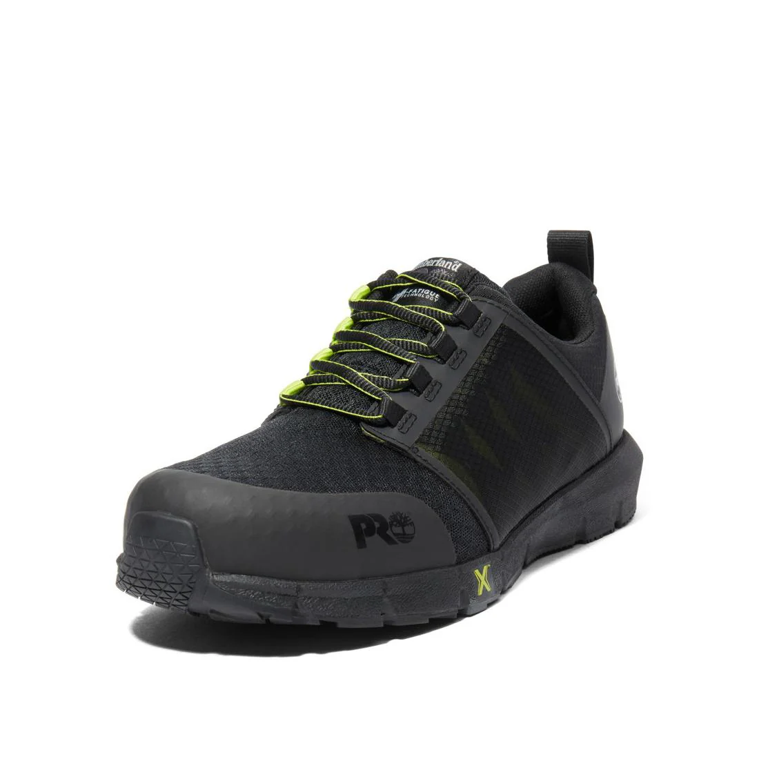 Radius Composite-Toe Work Shoe Black/Yellow - Image 6