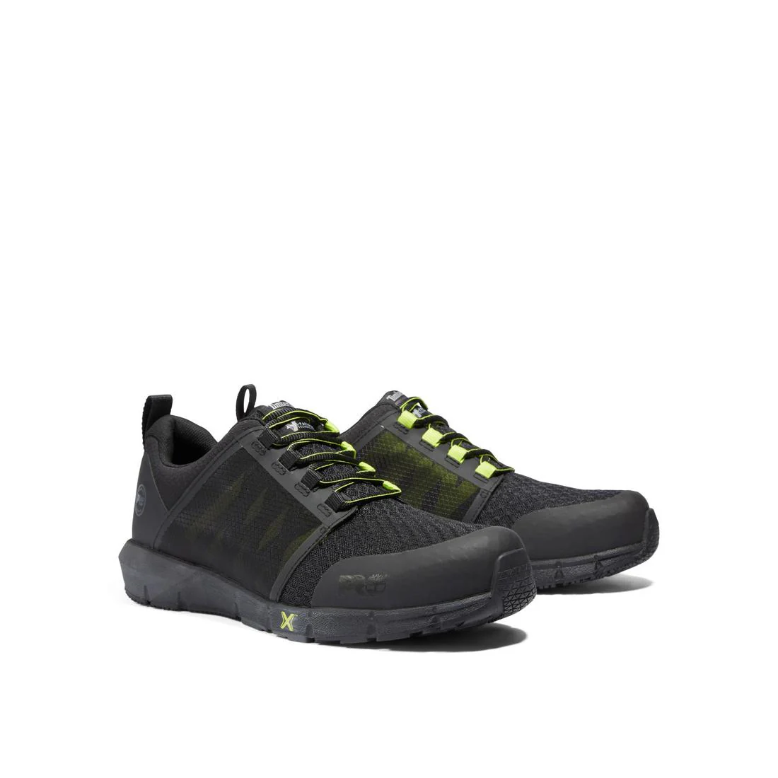 Radius Composite-Toe Work Shoe Black/Yellow - Image 8