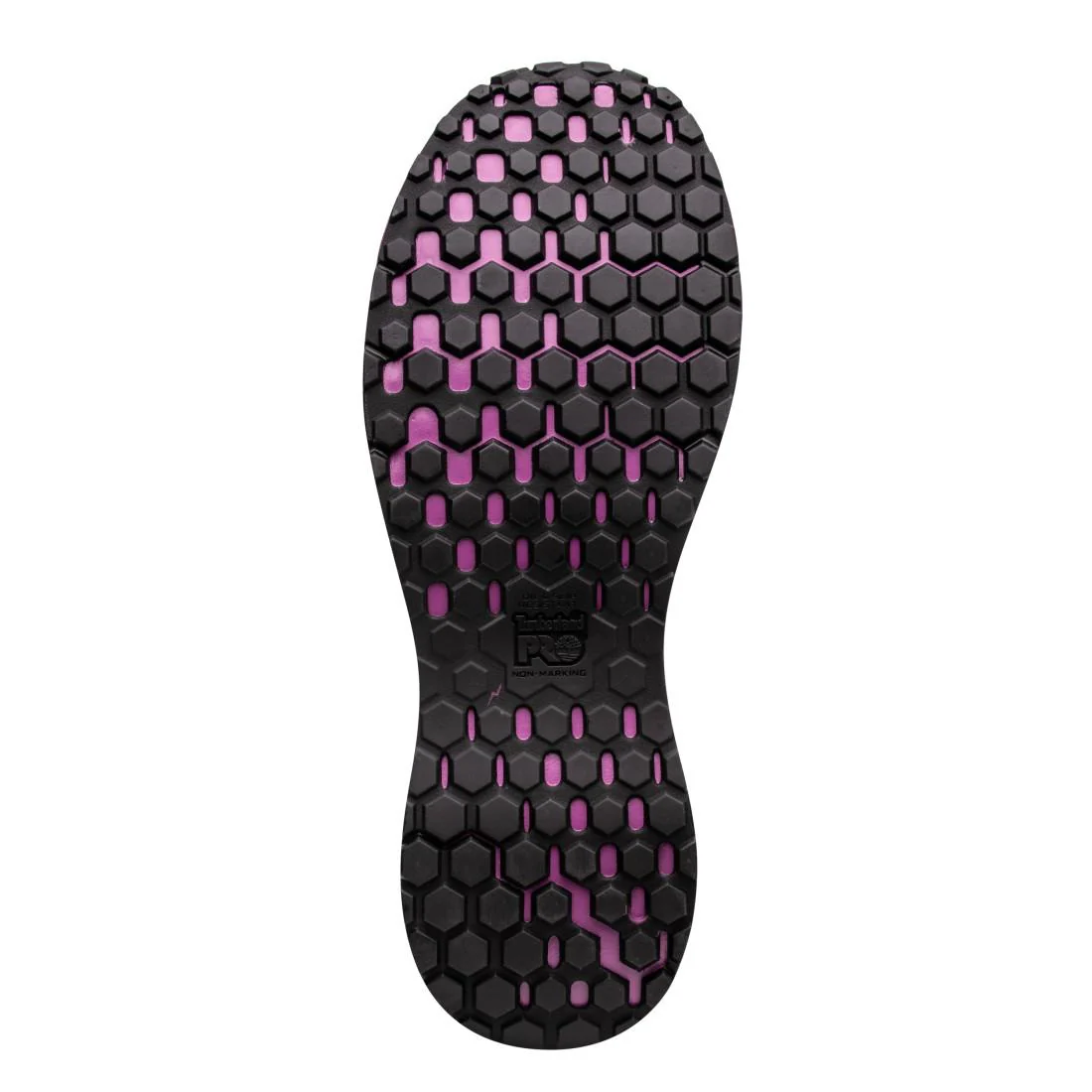Reaxion Women’s Composite Toe Work Shoes – Black/Purple - Image 3