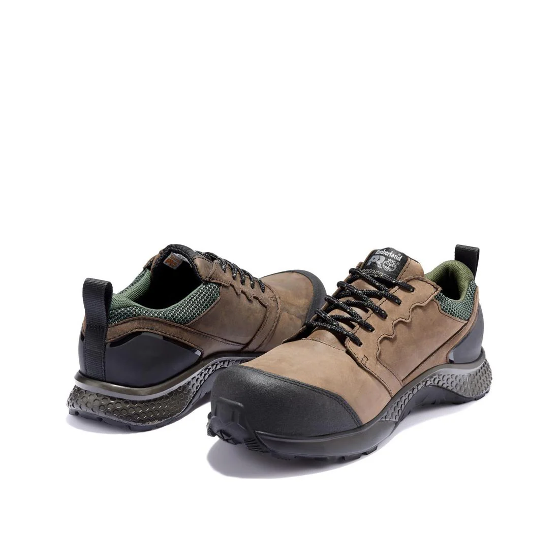 Reaxion Composite-Toe Waterproof Work Shoe Brown - Image 5