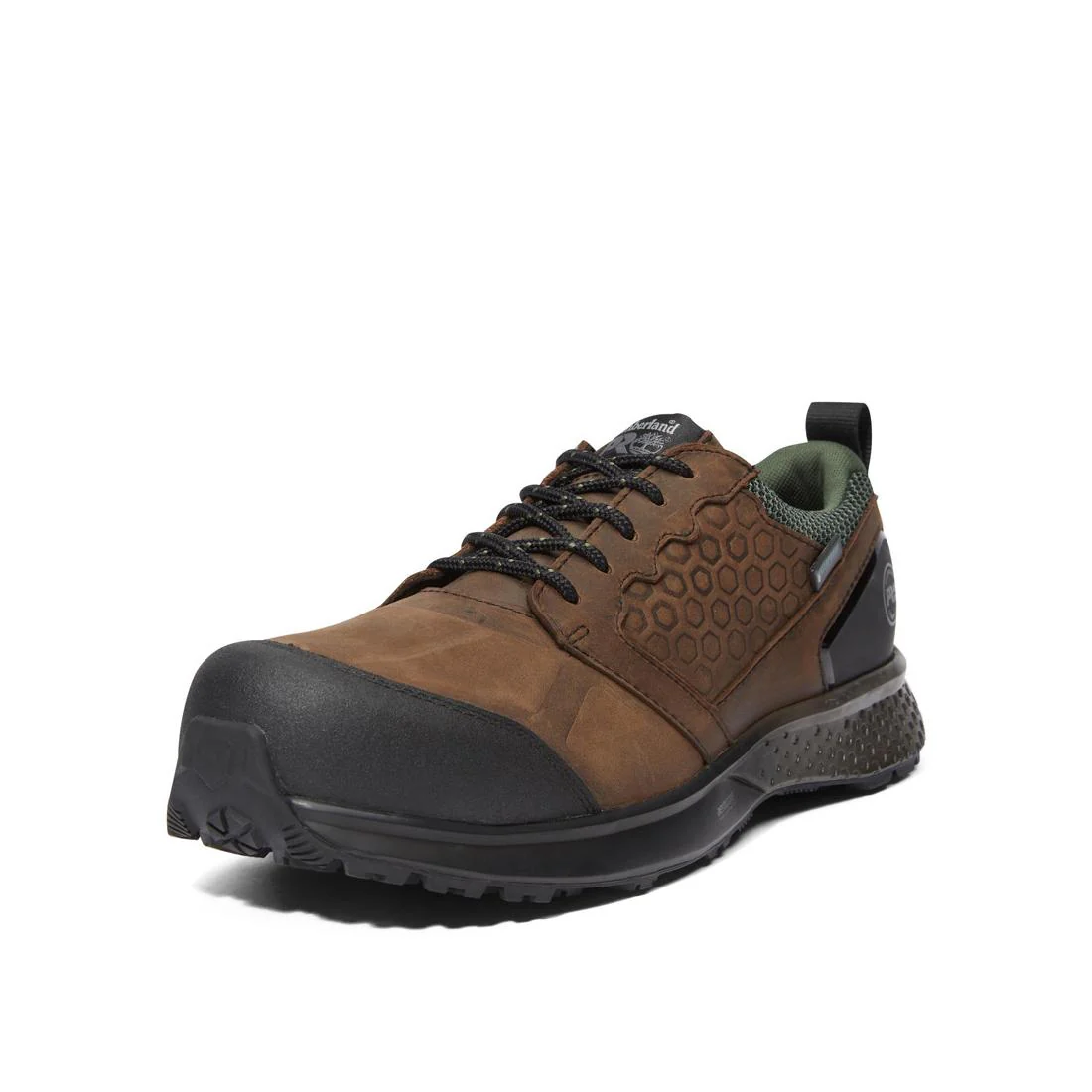 Reaxion Composite-Toe Waterproof Work Shoe Brown - Image 6