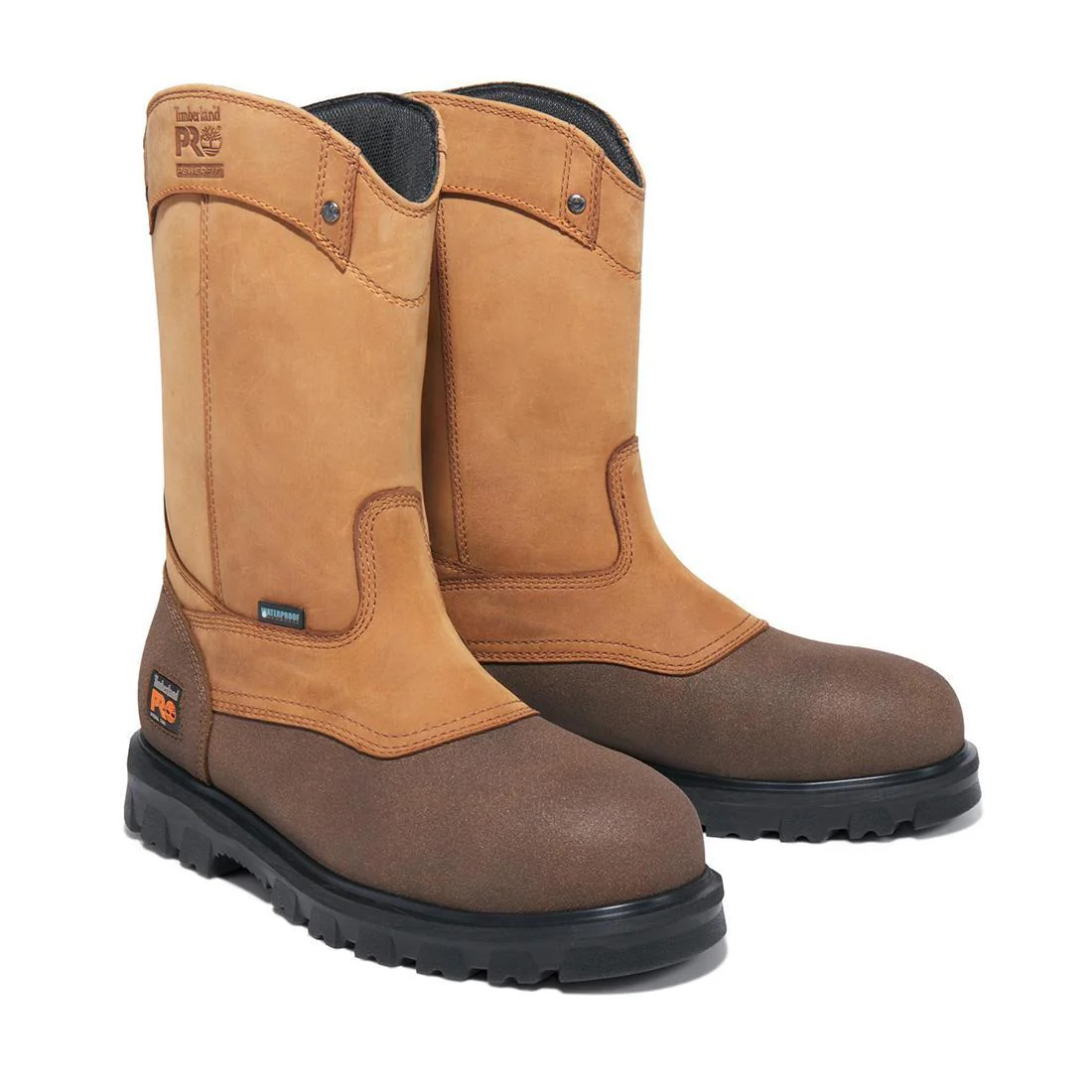 Rigmaster Steel-Toe Waterproof Pull-On Work Boot Brown - Image 7