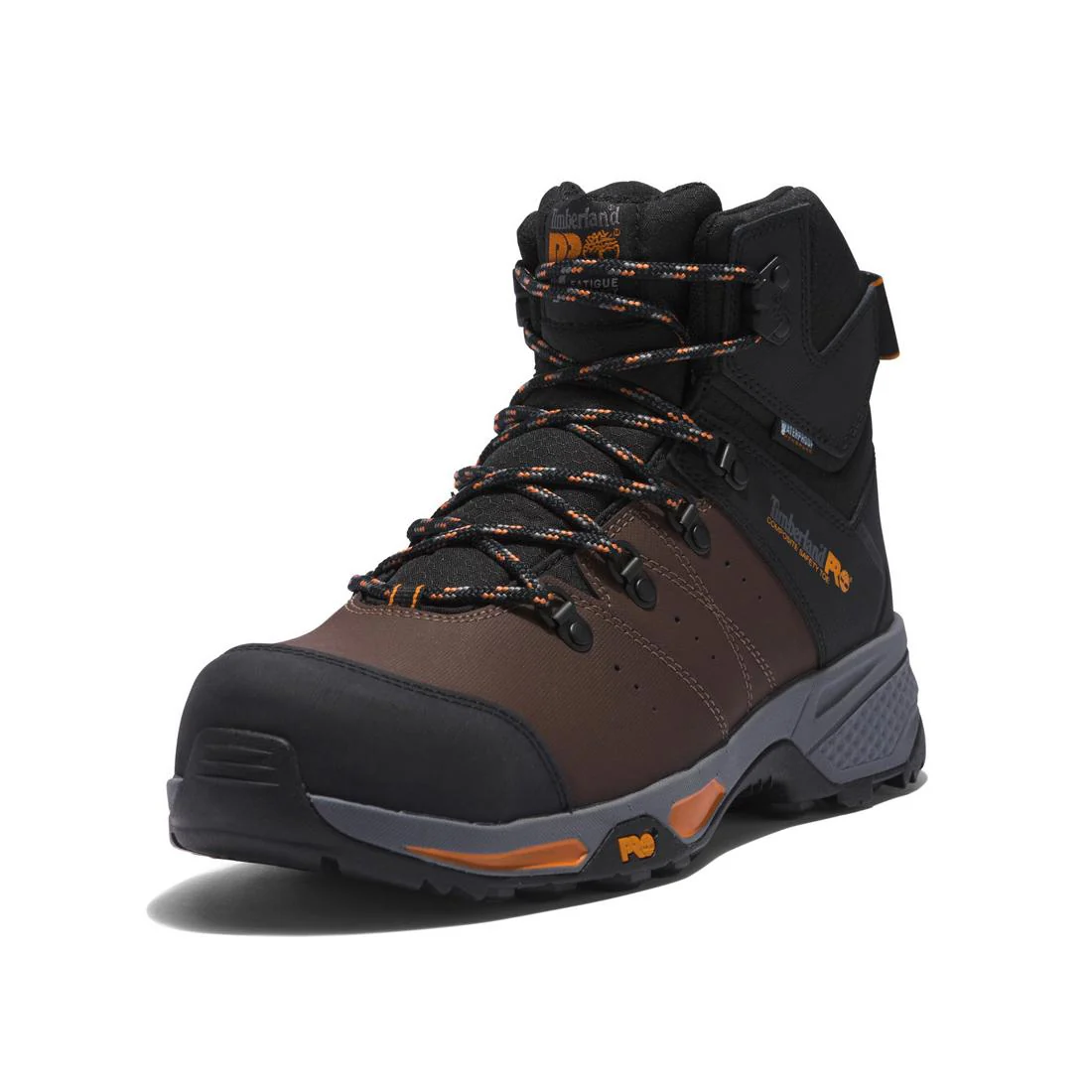 Switchback 6 Inch Composite-Toe Waterproof Work Boot Brown - Image 6