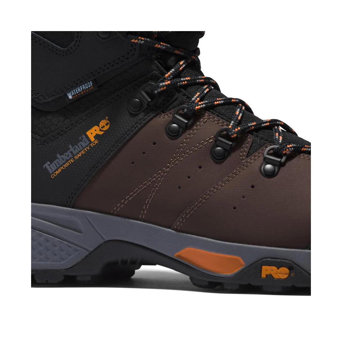 Switchback 6 Inch Composite-Toe Waterproof Work Boot Brown - Image 7