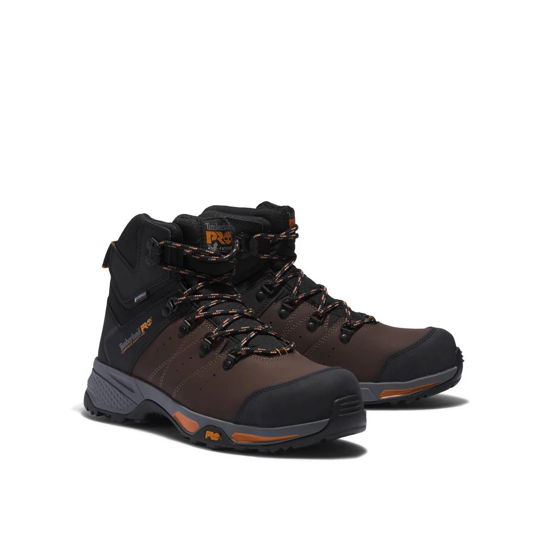 Switchback 6 Inch Composite-Toe Waterproof Work Boot Brown - Image 8
