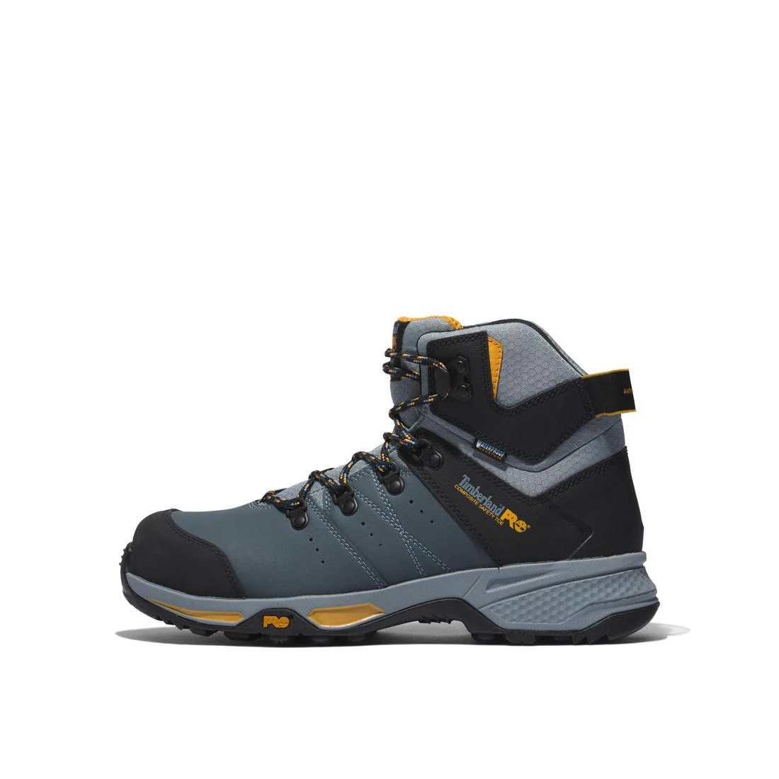 Switchback 6 Inch Composite-Toe Waterproof Work Boot Gray - Image 9