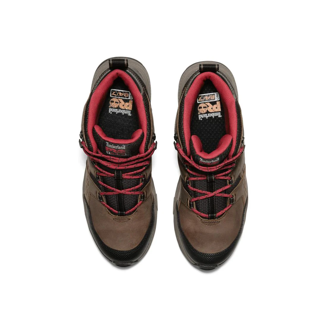 Switchback Lt 6 Inch Steel-Toe Work Boot Brown/Red - Image 4