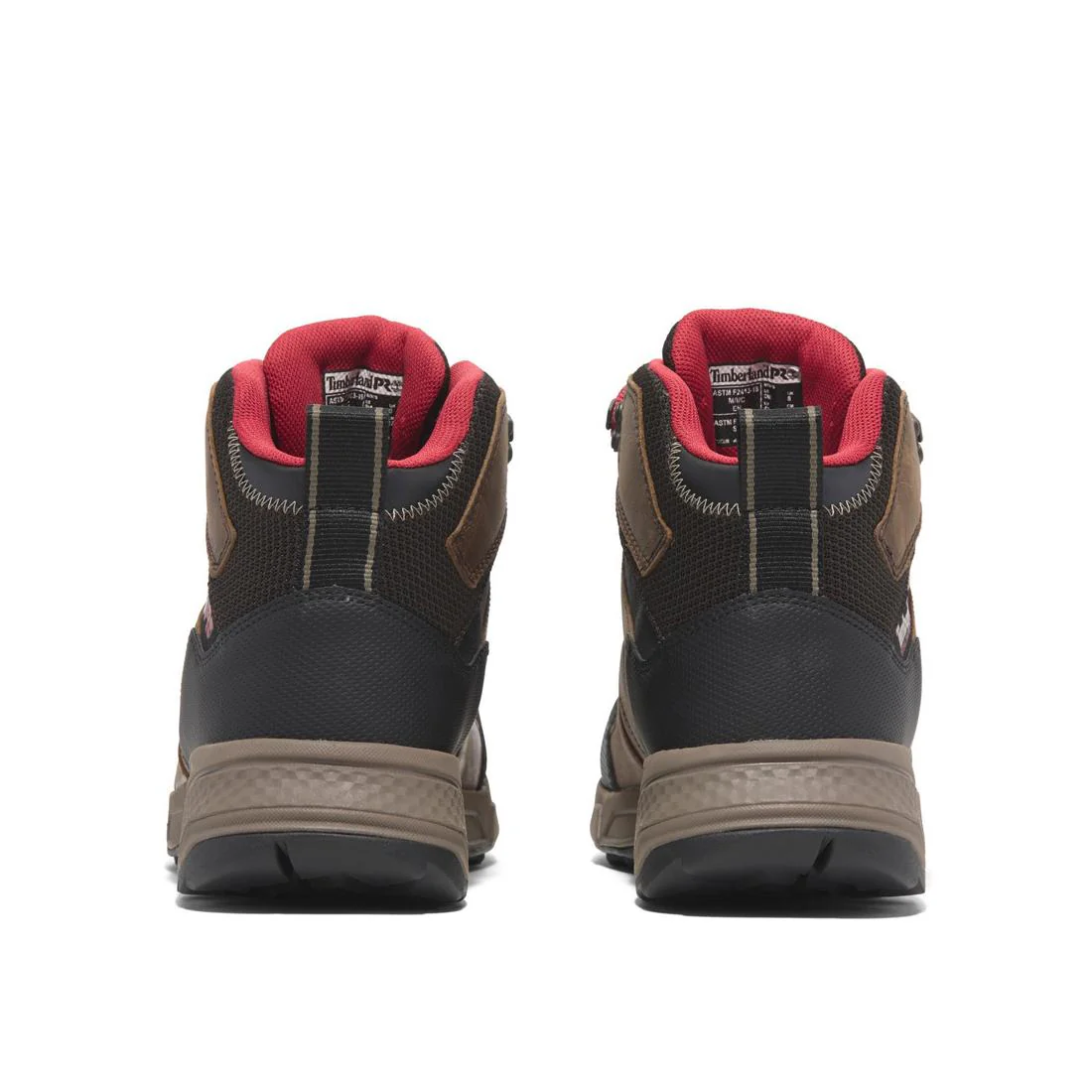 Switchback Lt 6 Inch Steel-Toe Work Boot Brown/Red - Image 5