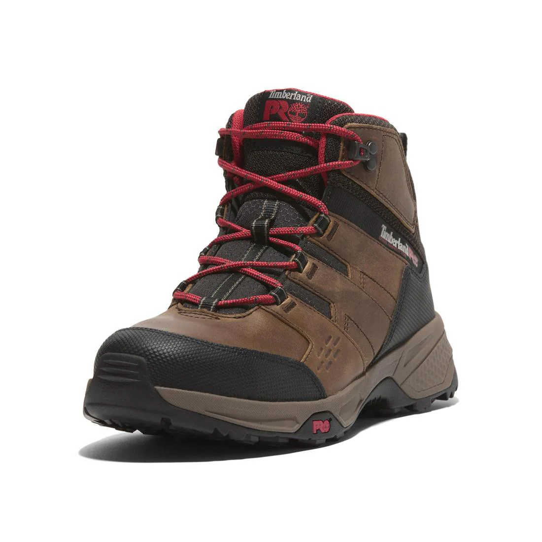 Switchback Lt 6 Inch Steel-Toe Work Boot Brown/Red - Image 6