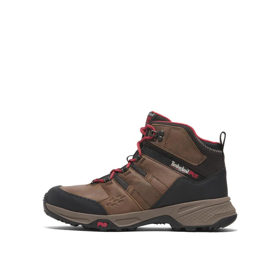 Switchback Lt 6 Inch Steel-Toe Work Boot Brown/Red - Image 9