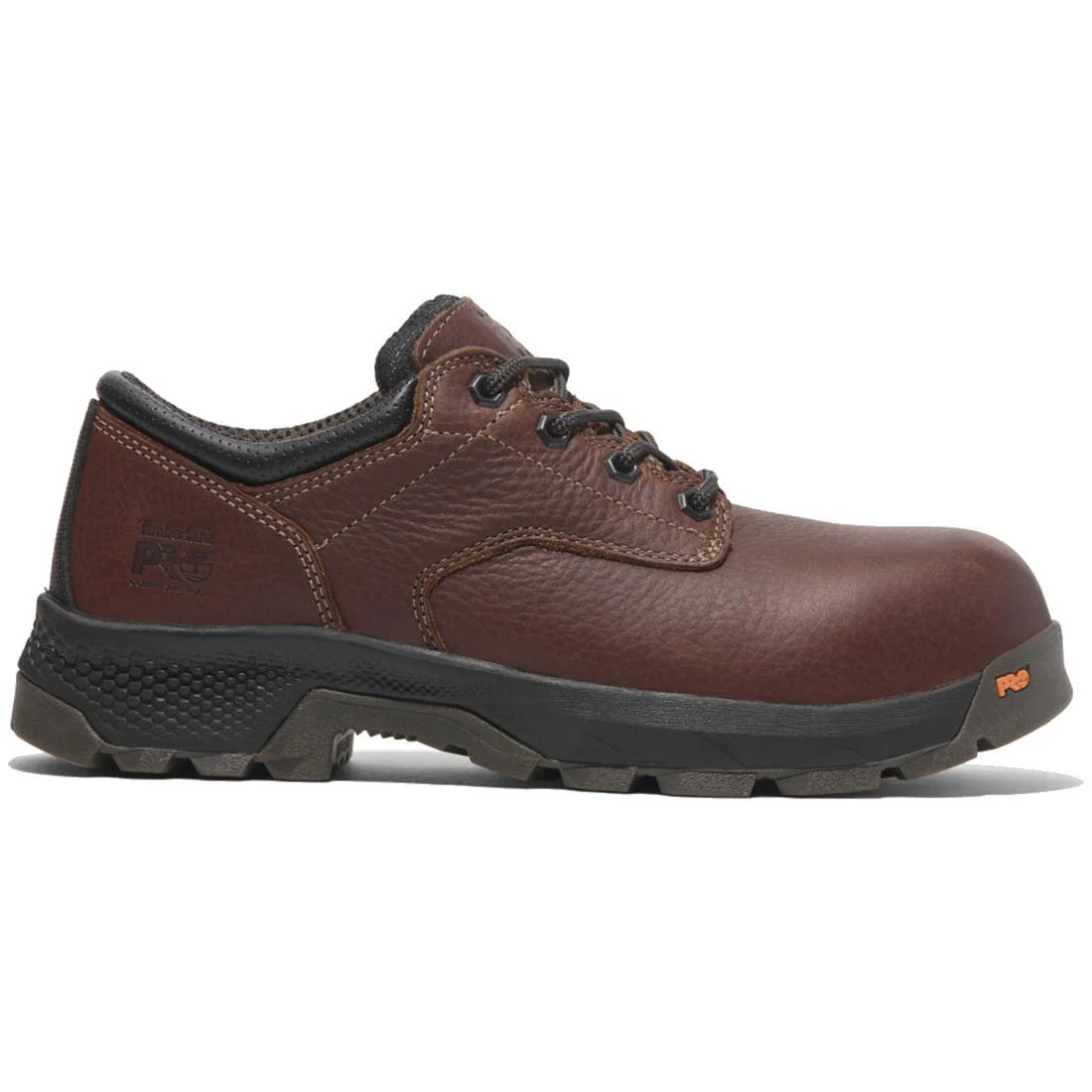 Titan Ev Composite-Toe Oxford Work Shoe Brown
