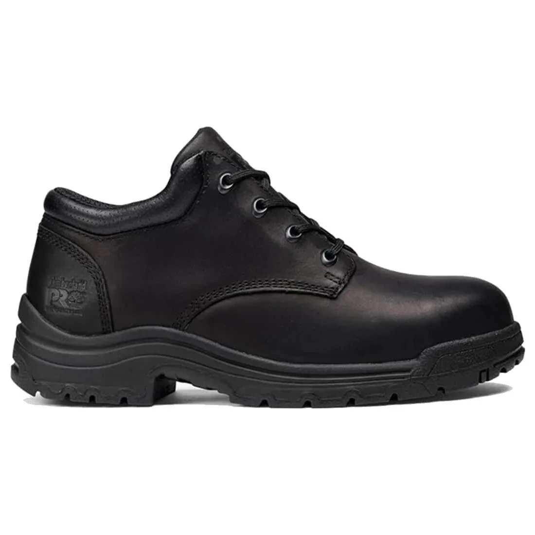 Titan Alloy-Toe Oxford Work Shoe Black