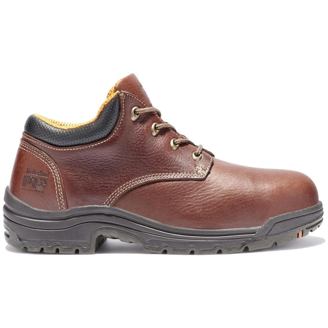 Titan Alloy-Toe Oxford Work Shoe Brown