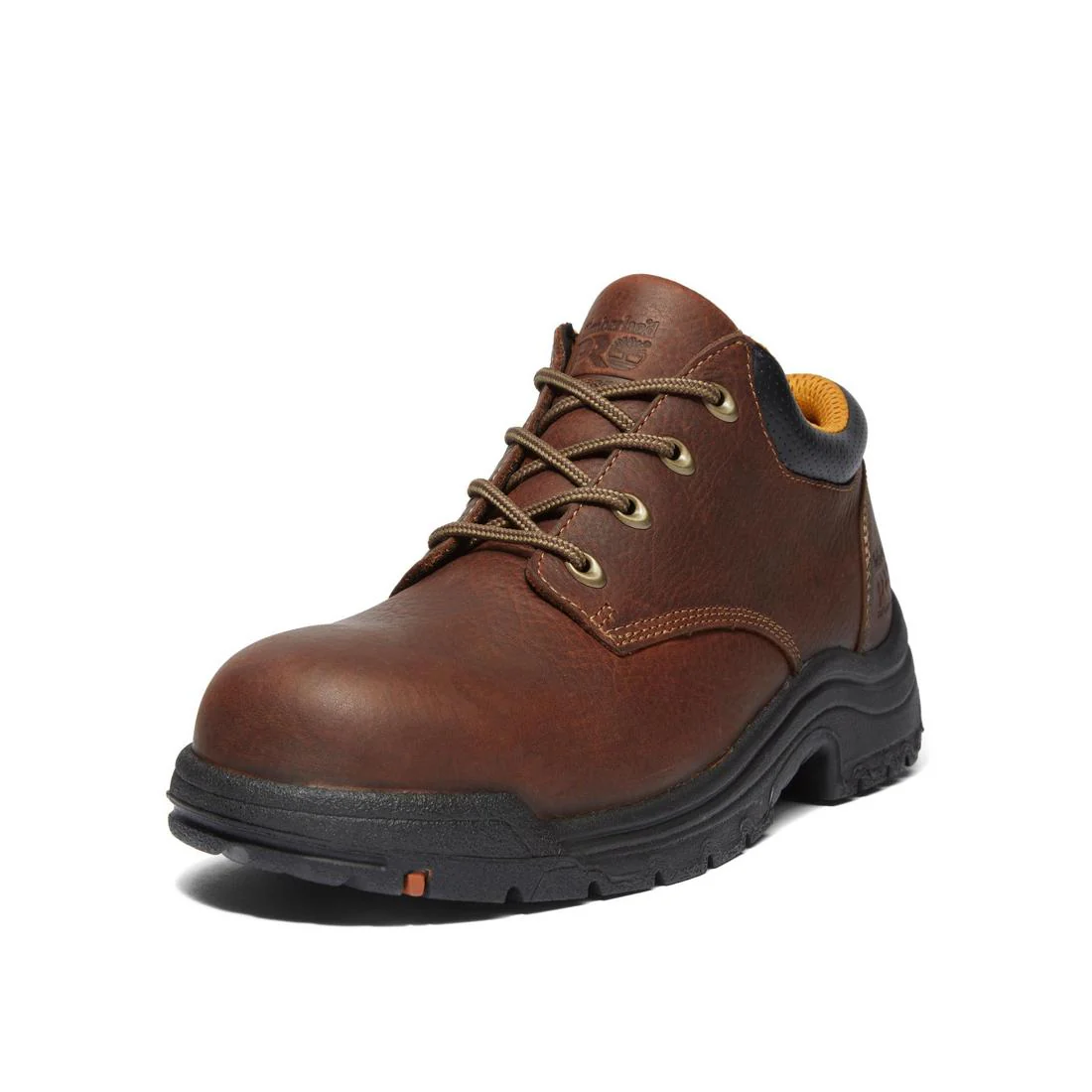 Titan Alloy-Toe Oxford Work Shoe Brown - Image 6