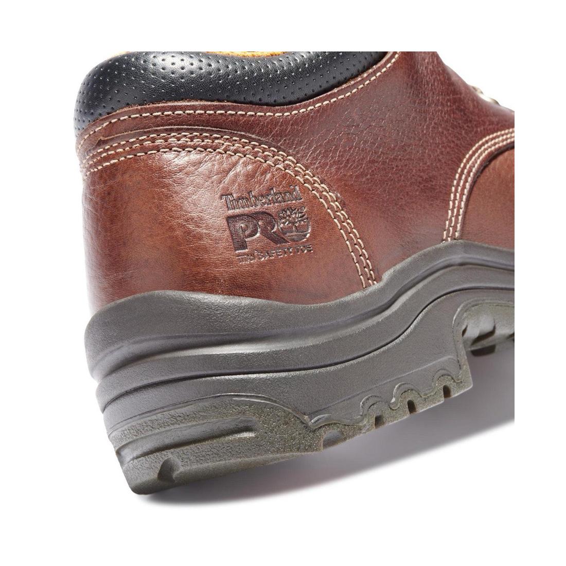 Titan Alloy-Toe Oxford Work Shoe Brown - Image 7