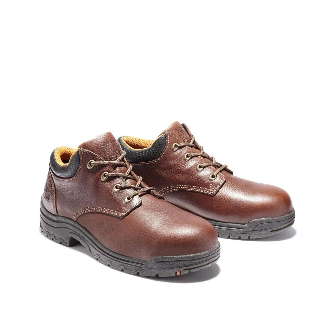 Titan Alloy-Toe Oxford Work Shoe Brown - Image 8
