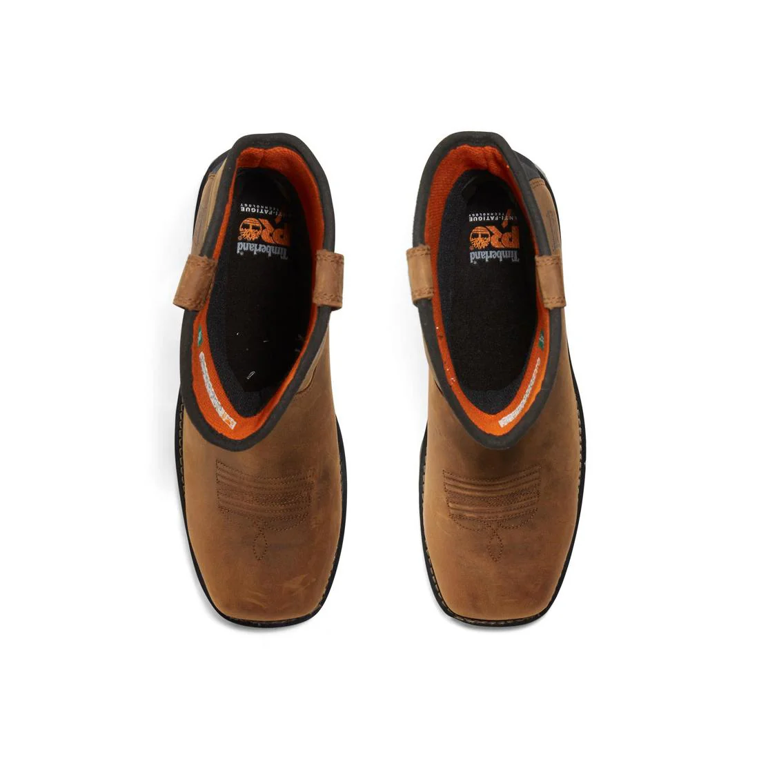 True Grit Composite-Toe Waterproof Pull-on Work Boot Brown - Image 4
