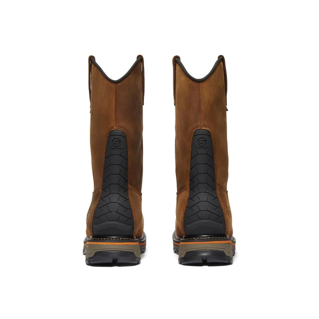 True Grit Composite-Toe Waterproof Pull-on Work Boot Brown - Image 5