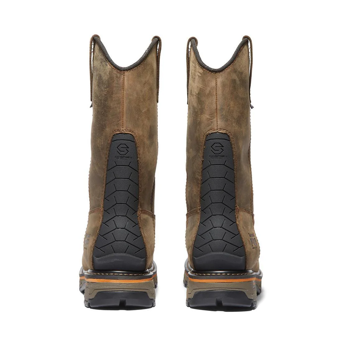 True Grit Composite- Toe Waterproof Pull-On Work Boot Brown - Image 3