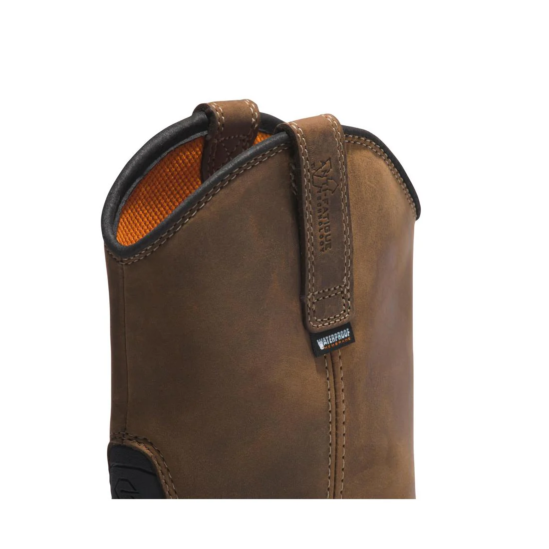 True Grit Composite-Toe Waterproof Pull-On Work Boot Brown Bandit - Image 7