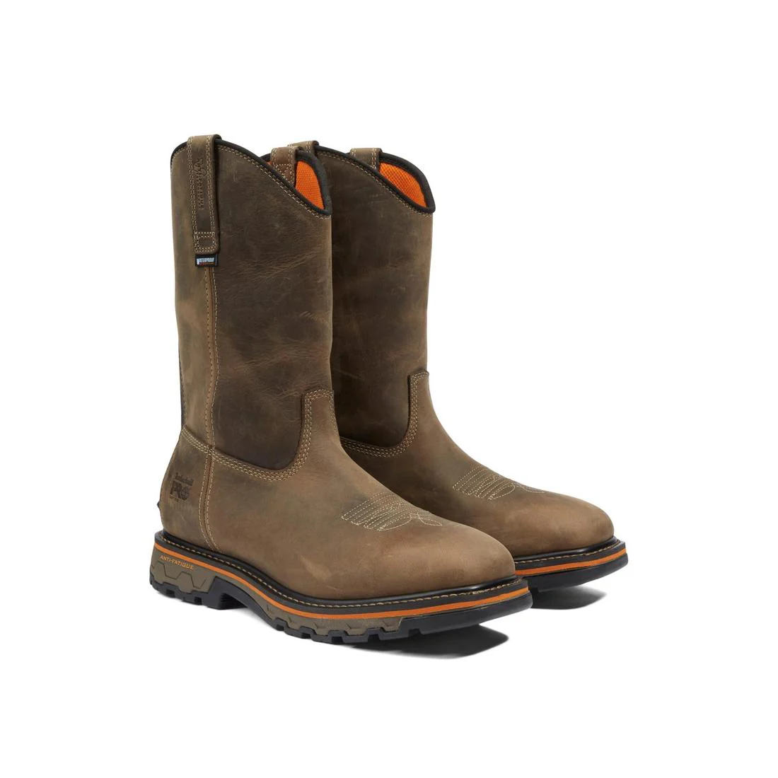 True Grit Soft-Toe Waterproof Pull-On Boot Brown - Image 8