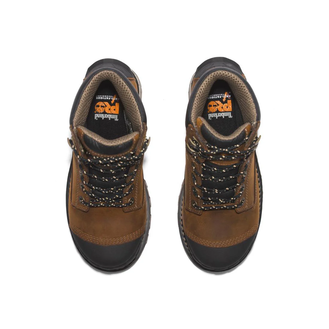 Women's Boondock 6 Inch Composite-Toe Waterproof Work Boot Brown - Image 5