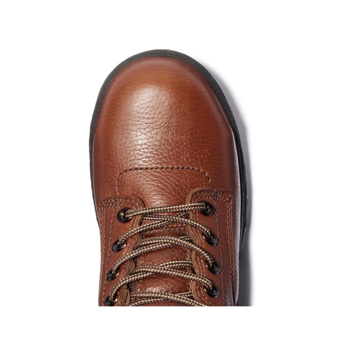 Women's Titan 6 Inch Alloy-Toe Work Boot Brown Coffee - Image 4
