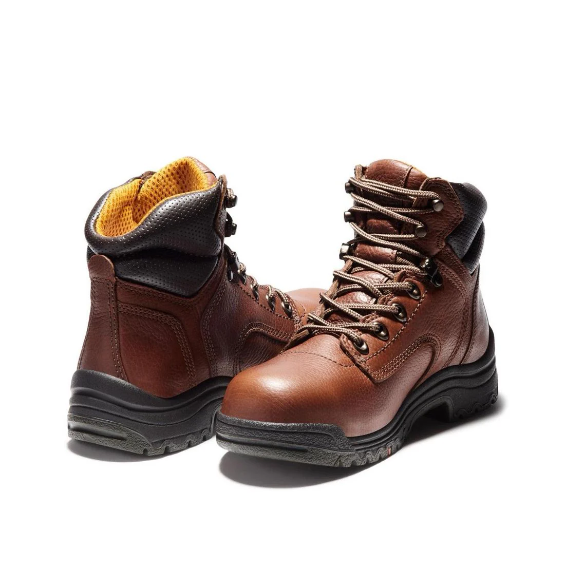 Women's Titan 6 Inch Alloy-Toe Work Boot Brown Coffee - Image 5
