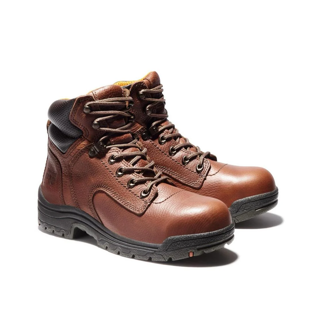 Women's Titan 6 Inch Alloy-Toe Work Boot Brown Coffee - Image 6