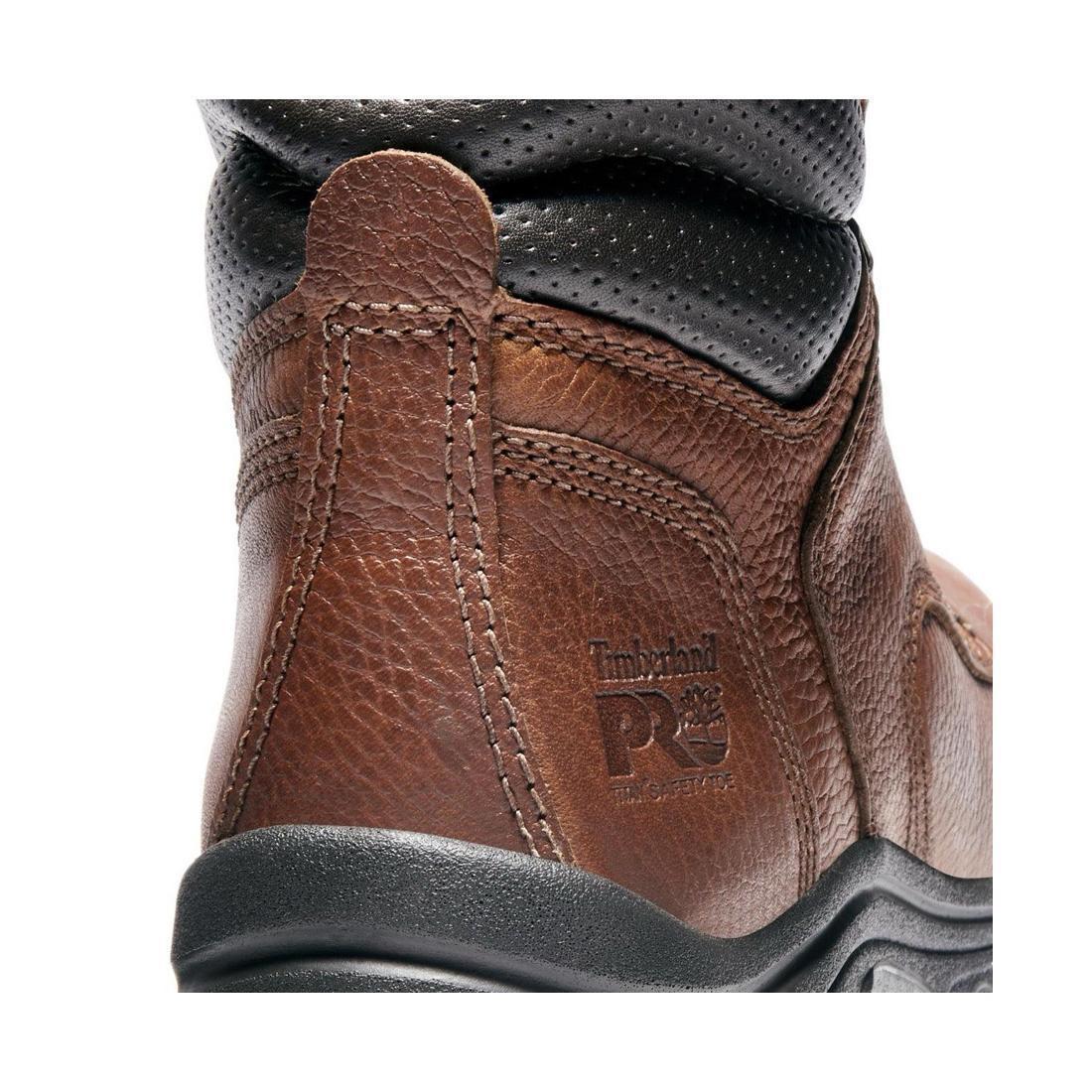 Women's Titan 6 Inch Alloy-Toe Work Boot Brown Coffee - Image 7