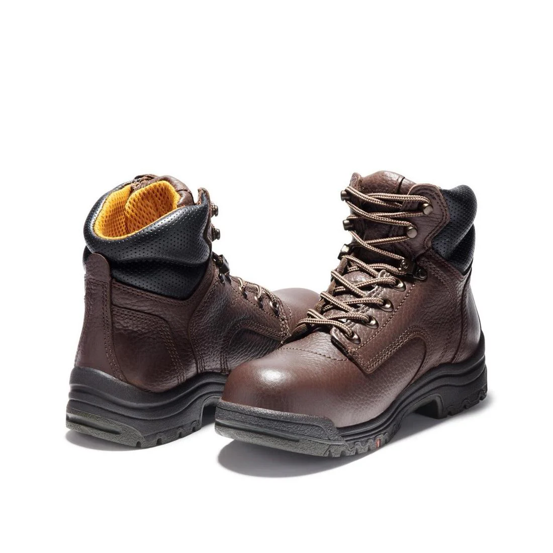 Women's Titan 6 Inch Alloy-Toe Waterproof Work Boot Brown - Image 5