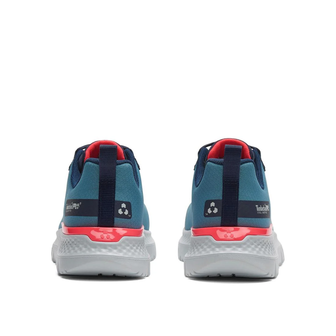 Women's Intercept Steel-Toe Oxford Work Shoe Teal/Blue - Image 5