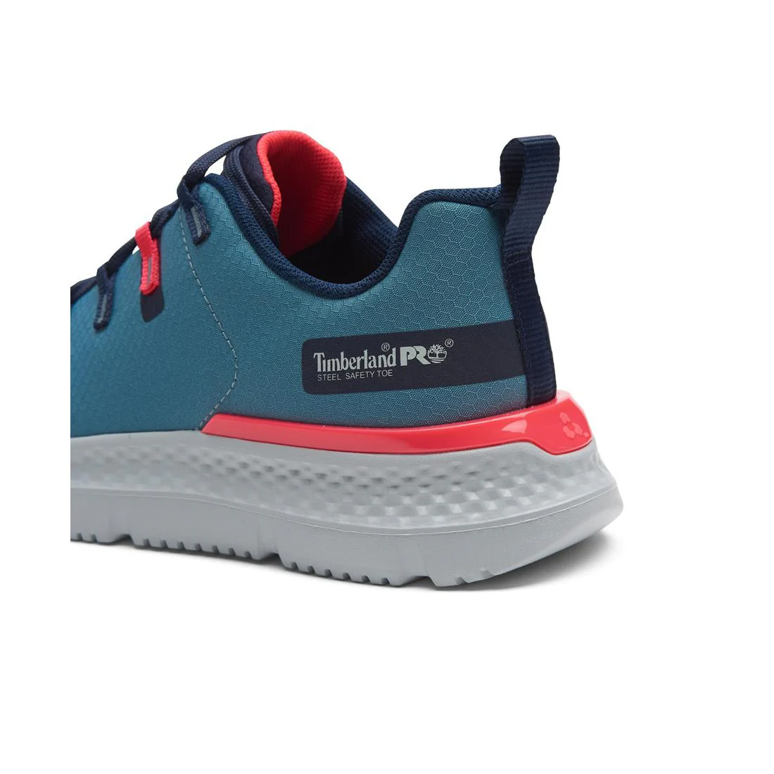 Women's Intercept Steel-Toe Oxford Work Shoe Teal/Blue - Image 7