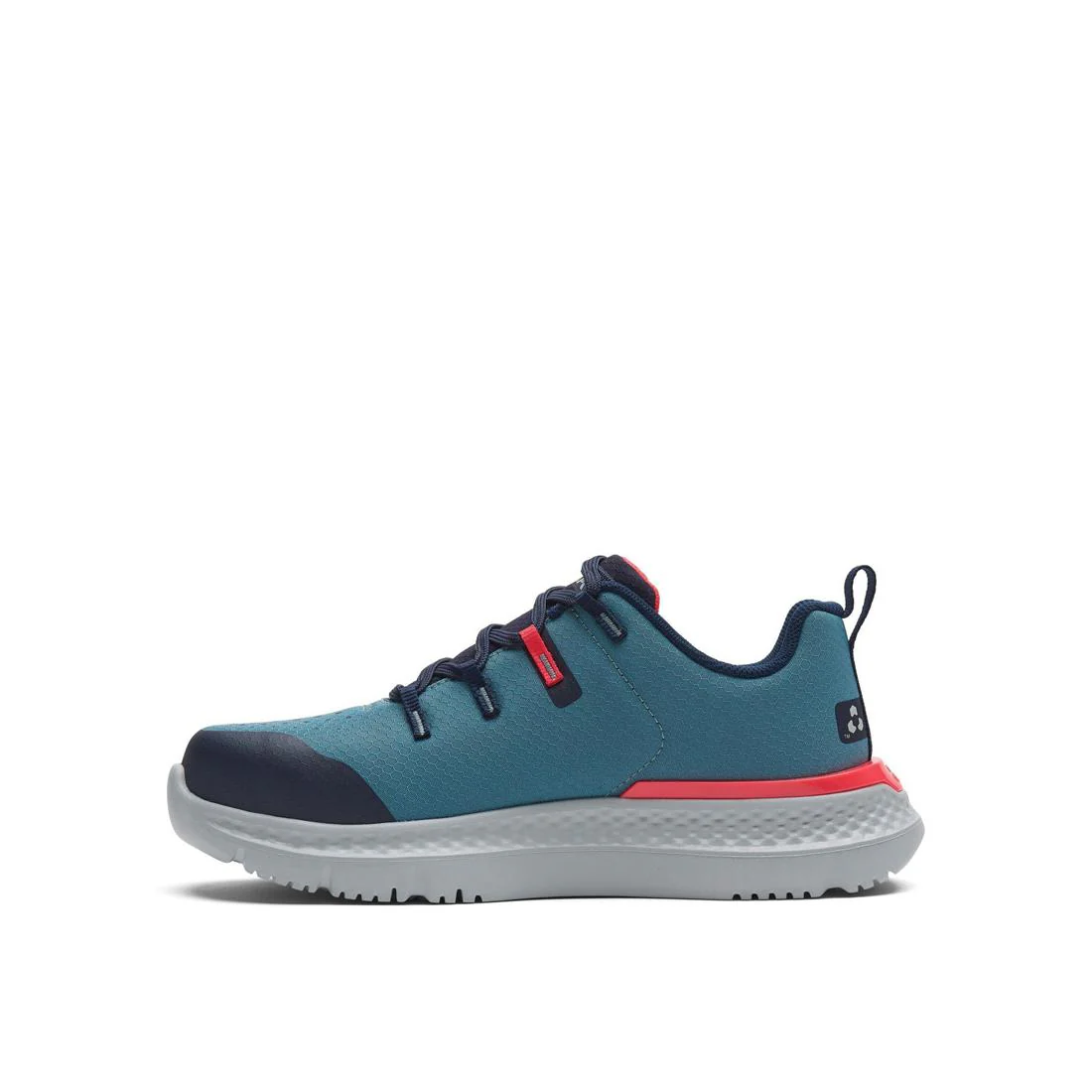 Women's Intercept Steel-Toe Oxford Work Shoe Teal/Blue - Image 8