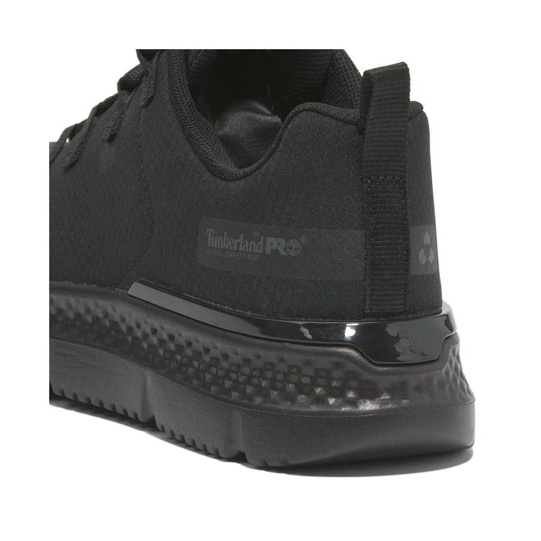 Women's Intercept Steel-Toe Oxford Work Shoe Black - Image 7