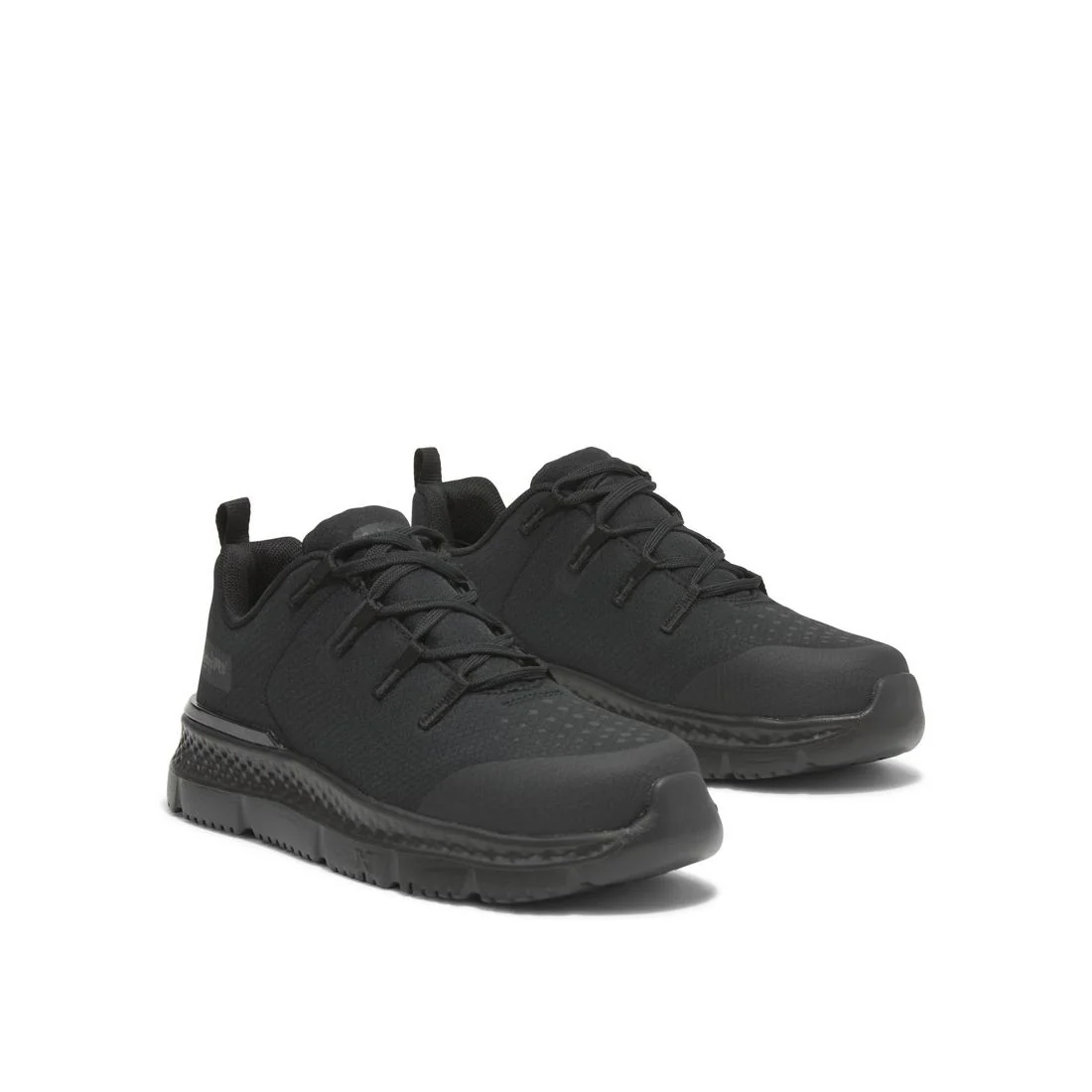 Women's Intercept Steel-Toe Oxford Work Shoe Black - Image 8