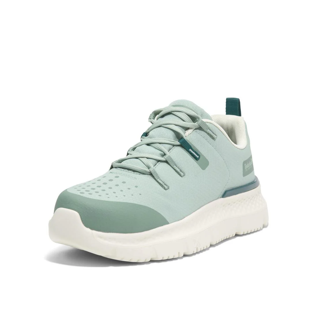 Women's Intercept Steel-Toe Oxford Work Shoe Green - Image 6