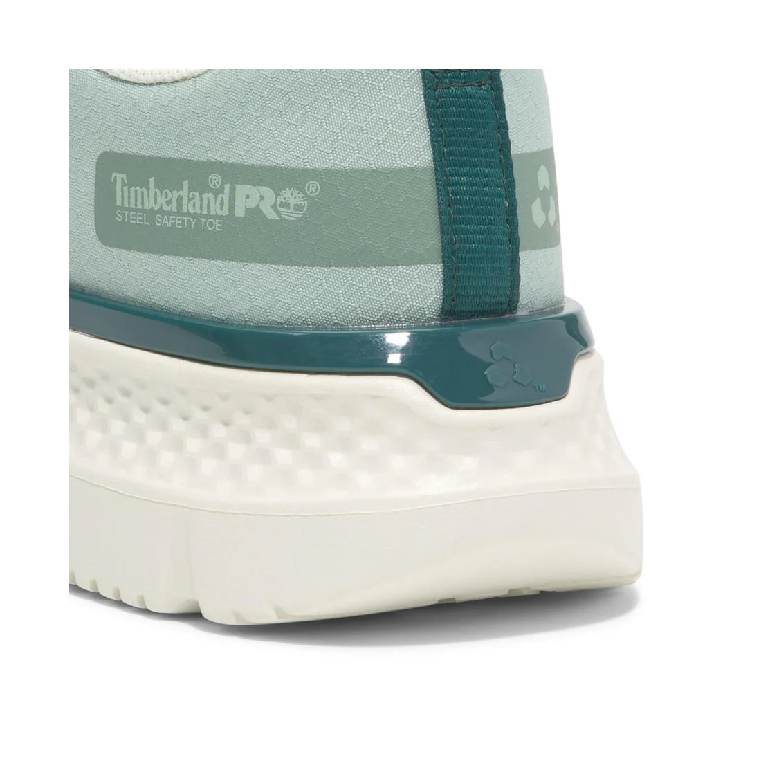 Women's Intercept Steel-Toe Oxford Work Shoe Green - Image 7