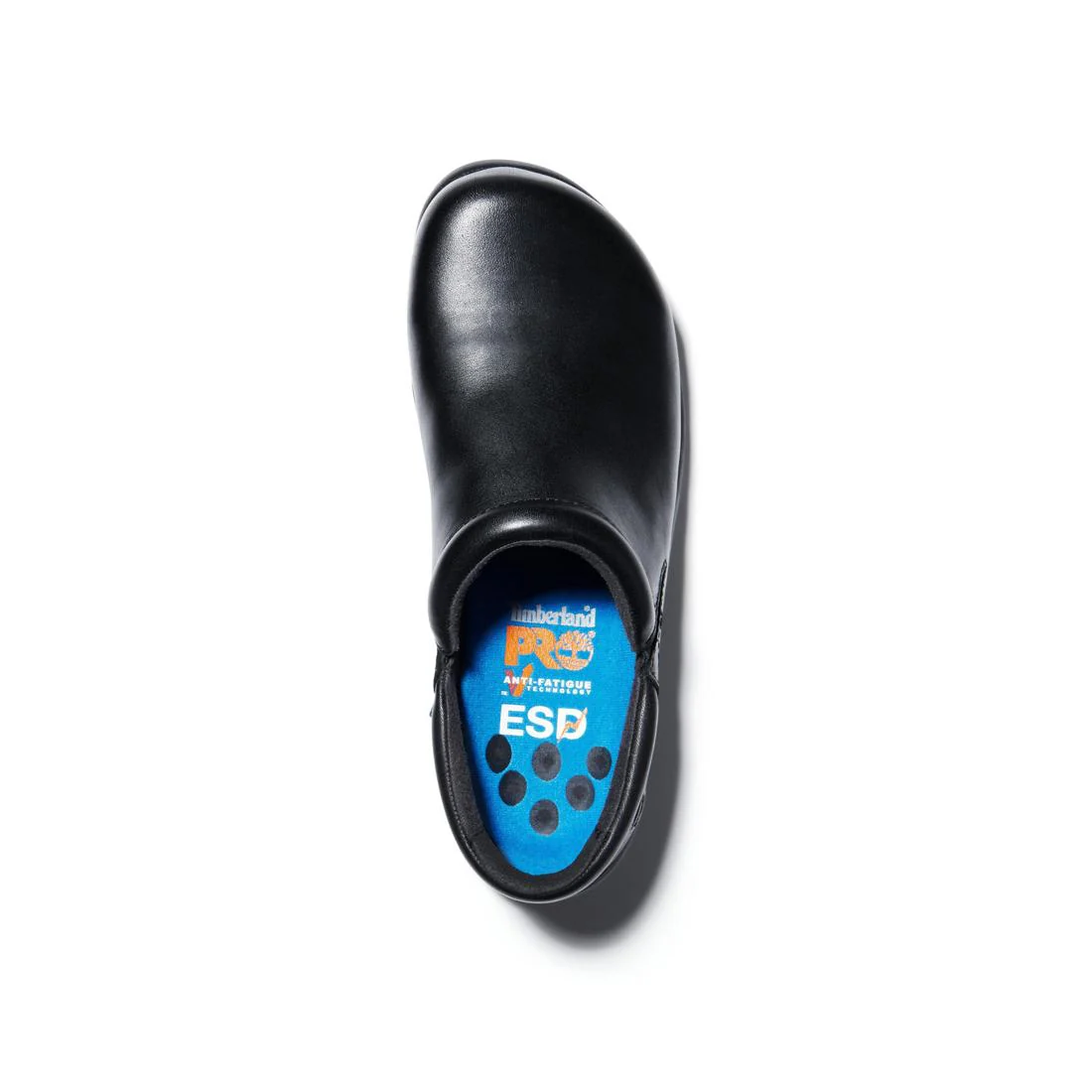 Women's Newbury Alloy-Toe Slip-On Work Shoe Black - Image 4