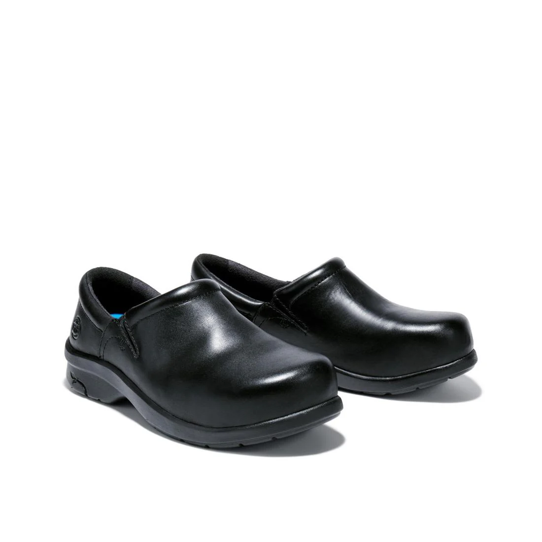 Women's Newbury Alloy-Toe Slip-On Work Shoe Black - Image 8