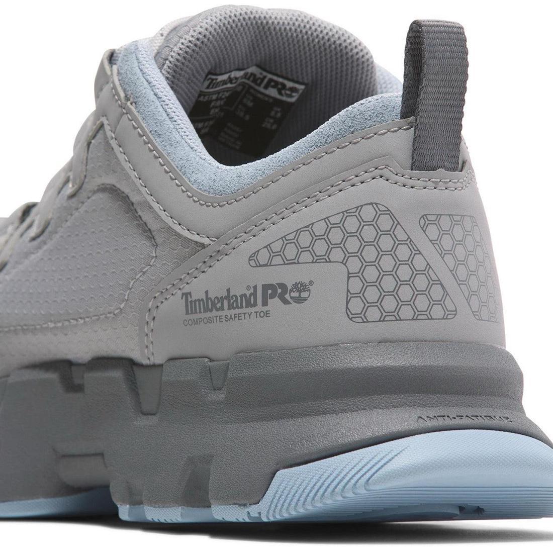 Women's Powertrain Ev Composite-Toe Work Shoe Gray - Image 7