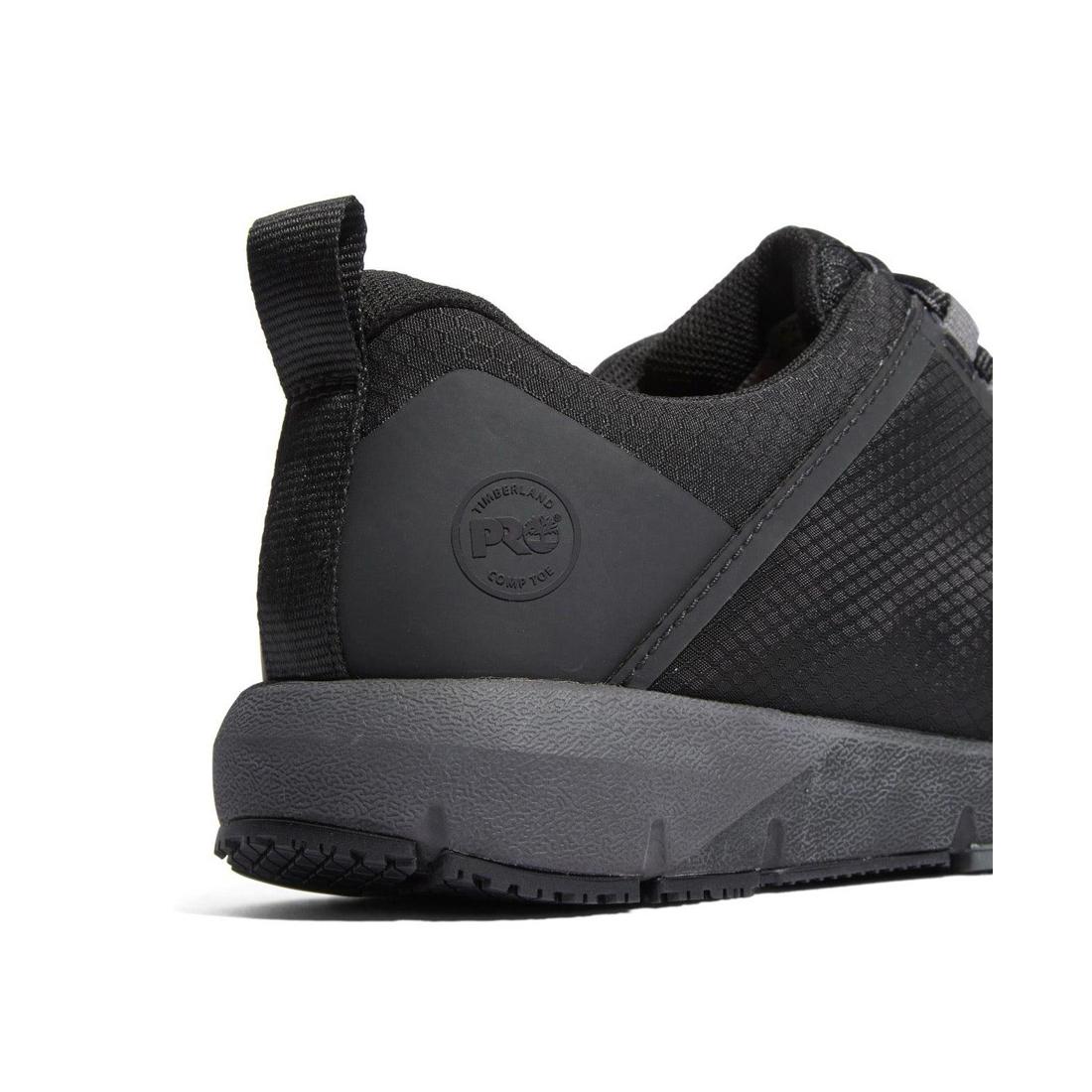 Women's Radius Composite-Toe Work Shoe Black - Image 7