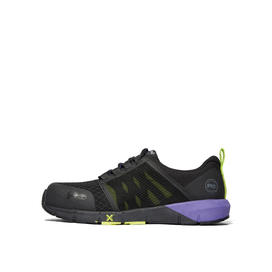 Women's Radius Composite-Toe Work Shoe Black/Purple - Image 9